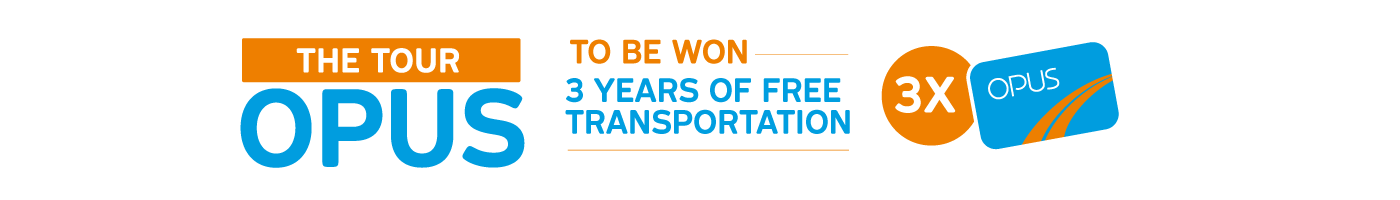 OPUS tour - to be won, 3 years of free transportation